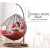 Import rattan garden furniture Modern design double hanging chair from China