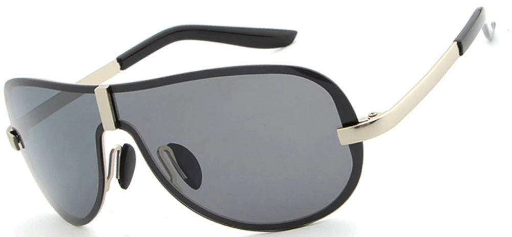 Ray band superior high quality rimless pilot polarized mens sports sunglasses