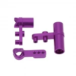RC Aluminum Front Hub  Carrier Steering Knuckles Servo Saver For Redcat RC Car Upgrade Parts Monster Truck Buggy
