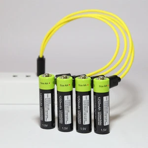 Rechargeable Battery Pack 1.5v AA 1250 mah usb rechargeable batteries