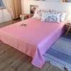 Recommend Comfortable Microfiber Sanding Printing Bed Linens Cover Sheet Bedding Set
