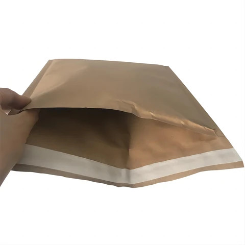 Recyclable honeycomb paper wrap Waterproof Padded Envelope Custom Shipping Mailer Honeycomb Kraft Paper Mailer bag