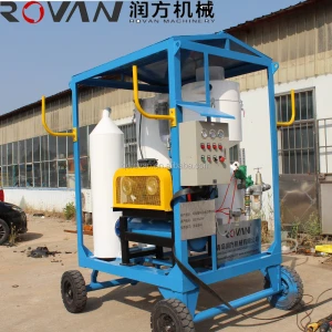 Recycle sand blasting machine for rust removal