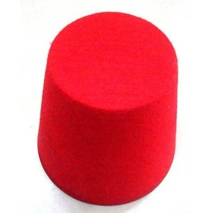 Red felt fez hat  with tassel
