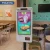 Import Restaurant checkout machine order kiosk fast food touchscreen pay terminal unstaffed store POS card payment kiosk from China