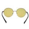 Retro Sunglasses Round Men Metal Frame Pink Yellow Round Framed Sun glasses For Women eye care Accessories