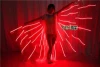 RGB Wings Led Suit Performance Led Costume For Dancing led Butterfly LED wings ballroom dresses
