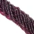 Import rhodolite garnet graduated exotic faceted rondelle beads gemstones beads wholesale lot  jewelry making beaded jewellery from India