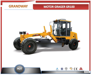 Road construction machinery 7 tons 105HP gr100 mini motor grader for sale