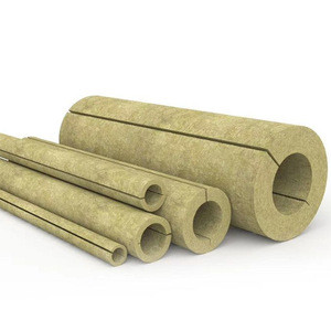 Rock Wool Pipe section Rock Wool Tube Insulation