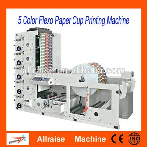 Roll to Roll BOPP PET PE and Coated Label Flexographic Printers