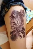 Rose and Scorpion body temporary tattoo