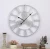 Import Round antique  industry style metal frame Roman numbers mechanical gear wall decor  quartz clock for home decorative from China