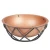 Import Round Copper Look Fire Pit Bonfire  for Outdoor Patio Garden Backyard Black from China