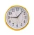 Import Round silent clock fashion sitting room hotel modern contracted gold and silver edge quartz clock hot style wall clock wholesale from China