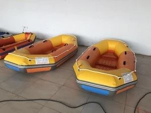 Rowing Boat 2019 Best Design 3-6 Persons PVC Inflatable Rowing Boat Popular rowing Boat For Sell