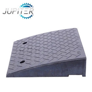 Rubber material recycled 13kg parking equipment plastic rubber wheel chock