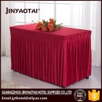 ruffia grass  with flower hawaiian table skirt