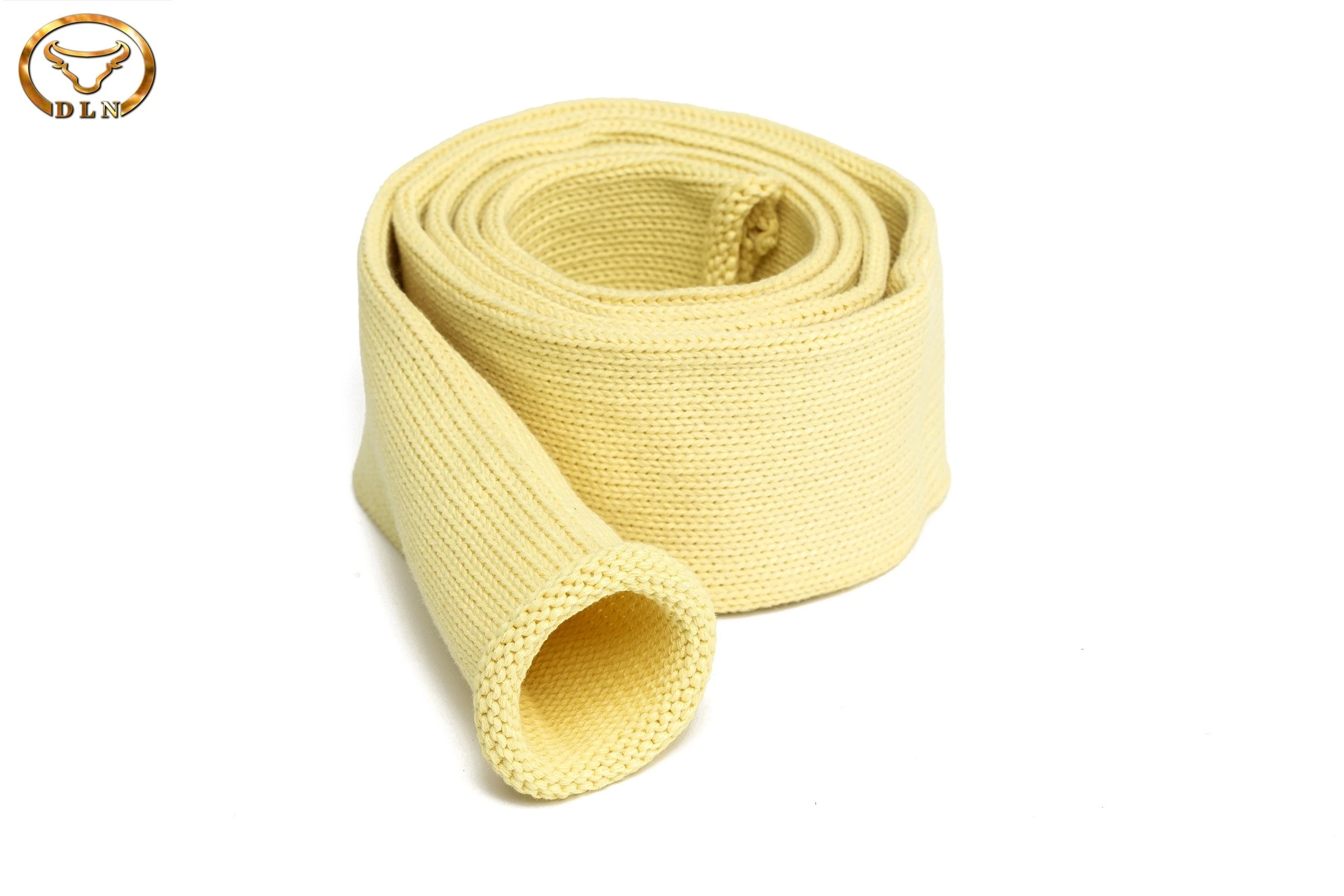 Safe Para-aramid  flame retardant abrasion resistant knitting sleeve in high temperature industry
