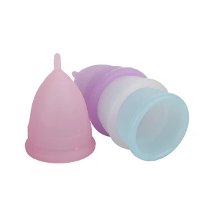 Sample free  M/L Size  Silicone Lady Menstrual Cup