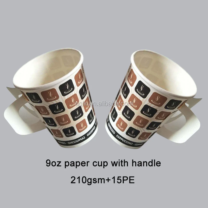 Buy Saudi Arabia Disposable Hot Coffee Paper Cup With Handle from ...