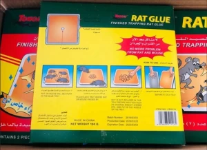 Saudi Arabia Market Rat Plastic Traps Trays Rat Glue Mouse Glue