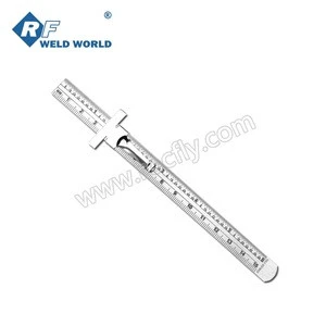 Scale Ruler Stainless Steel Straight Ruler 150mm (6&quot;)