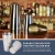 Import Set: Two-Piece Pro  Shaker Set Weighted Martini Drink Shaker Stainless Steel 304 Premium Cocktail Shaker from China