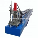 Shutters guide rails channel roller shutter door slat steel door guide roll forming machine