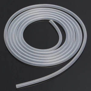 Silicone Rubber Tubing 600V High Temperature Resistance for Home Appliance Transparent