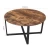 Import Simple Construction Industrial Design Iron Frame Wood Top Vintage Classic Coffee Table from China