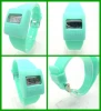 Simple Design Kids Candy Color Silicone Digital Watch
