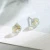 Import Simple Round Design CZ Crystal Small Stud Earrings Fashion 925 Sterling Silver Minimalism Earring Women Girls Jewelry Wholesale from China