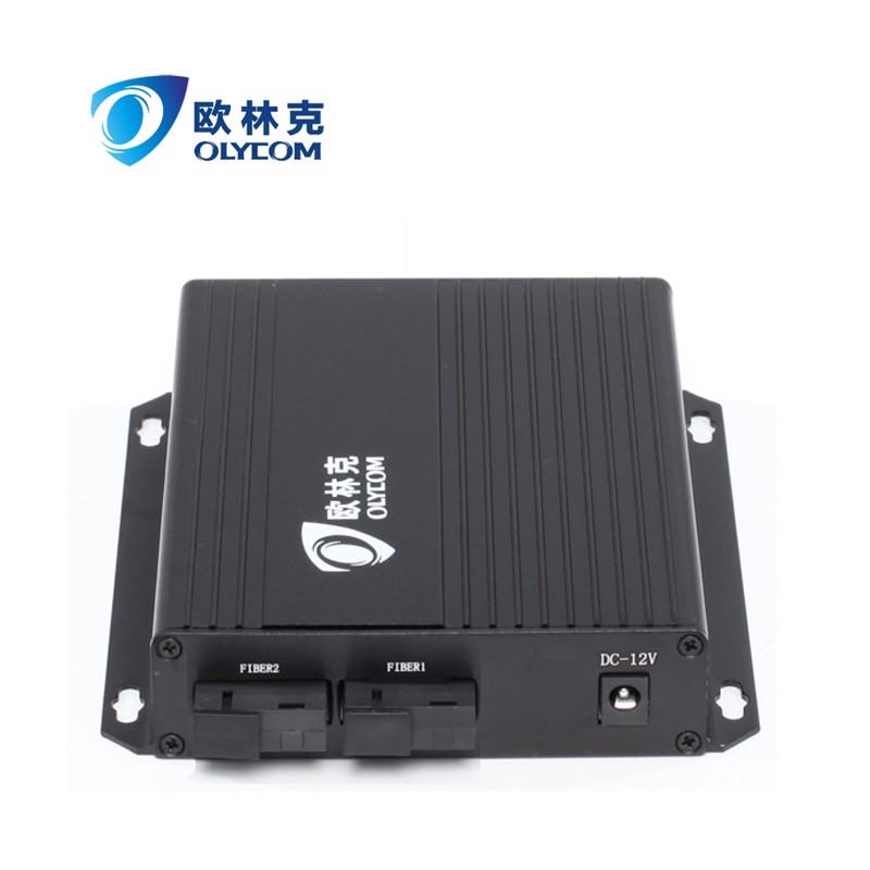 Simplex 20 KM DVI video optical transceiver fiber optic equipment