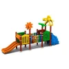 Small Outdoor Children Playground for Natural Playgrounds with Slide and Swing Set
