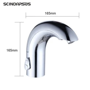 smart dual sense dual power hot and cold sense faucet with supply 30 seconds long running water