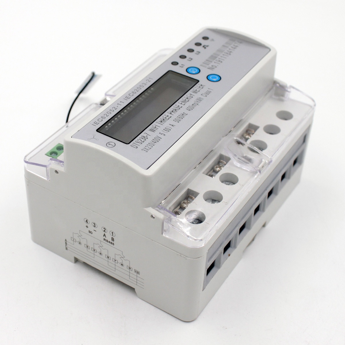 Buy Smart Phone App Control Wifi Energy Meter Din Rail Rs485 ...