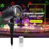 Snowflake Lights Winter Event Lighting Mini Beam Outdoor Christmas Tree Santa Pattern Laser Light with Style A