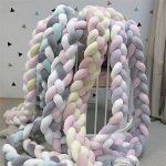soft cotton chunky yarn oft core yarn bulky blanket knitting thick wool yarn