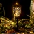 Import Solar Iron Metal LED Moon Star Projection Lawn Lamp Waterproof Outdoor Coin Floral Stake Light for Pathway Walkway Park Path from China