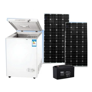 solar refrigerator freezer 135L Chest 12V Fridge Solar Freezer