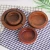 Import Solid wood ashtray large retro Chinese wooden home simple living room coffee table creative personality wooden cigar ashtray from China