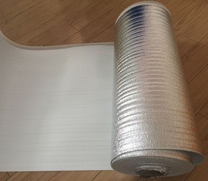 Sound proof aluminum foil epe foam back insulation material