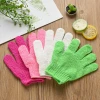 SPA shower glove bath scrub exfoliating colorful gloves