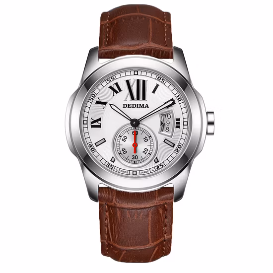 Genuine Leather Business Watch, Designed Specifically for Men