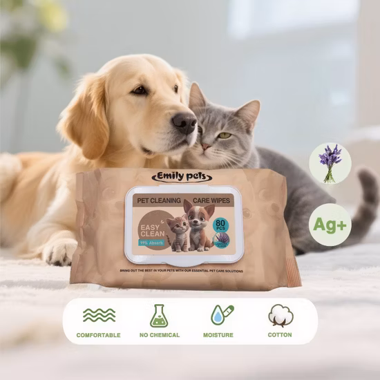 Wholesale Pet Dogs Cats Wet Wipes Pet Grooming Wipes Soft Pet Wet Wipes