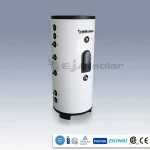 Split Pressurized Solar Water Tank With Heat Copper Coil,Solar Water Heater Parts With Single Copper Or Double Copper