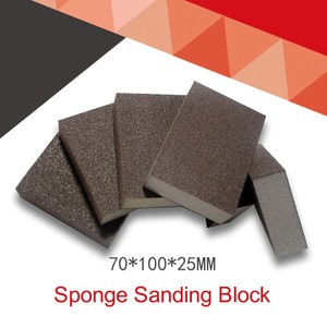 Sponge drywall Sanding Block Flexible Grinding Pad Hand Sanding tools 120 to 240 Grit
