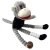 Import Sport Toy Block Stripe Plush Materials Sock Monkey Pet Toy with Brown Football in Hand and Sports T-shirt from China