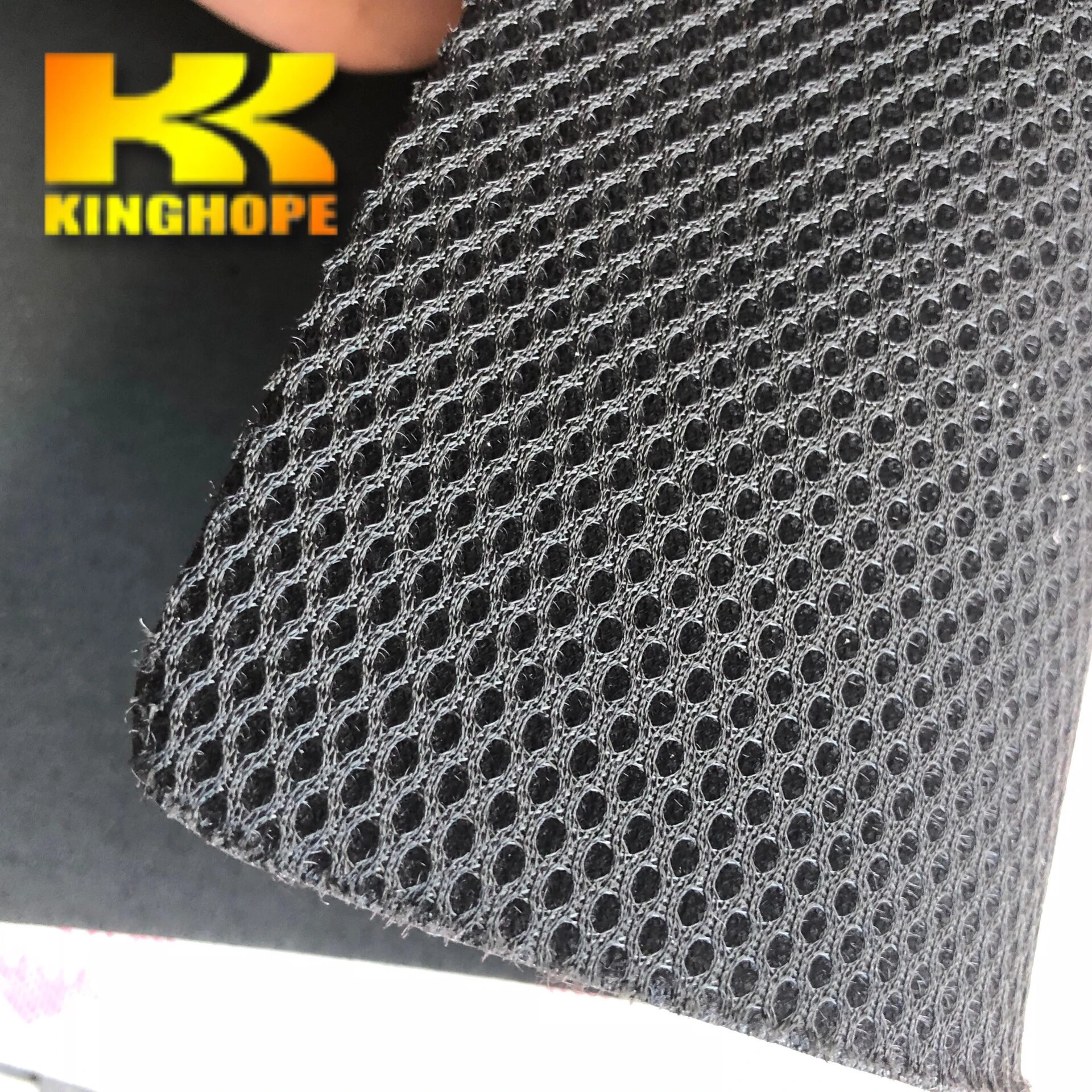 sports shoes material manufacturer supply 3d air mesh fabric with eva